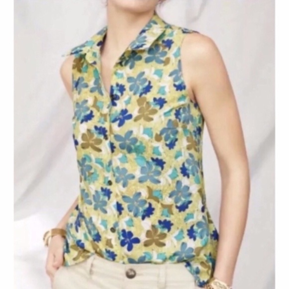 CAbi Floral Wish Top Style #5215